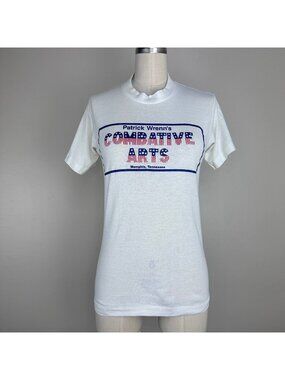 Vintage 1970s Patrick Wrenn Combative Arts Memphis Tennessee T-Shirt, Size XS